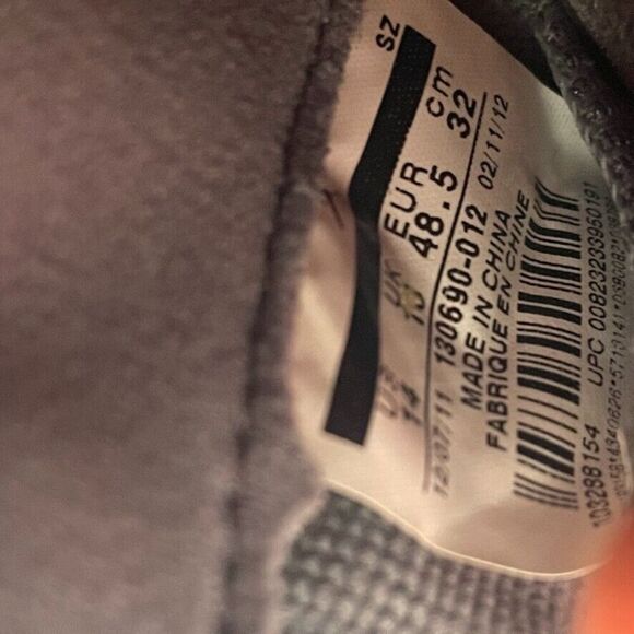 2012 Nike‎ Air Jordan 12 Retro Cool Grey Orange Size 14 130690-012 - Picture 9 of 9